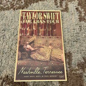 Nashville Eras Tour Tayl0r-Swift Poster 12x18
